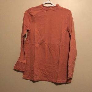 Plain Long Sleeve Coral